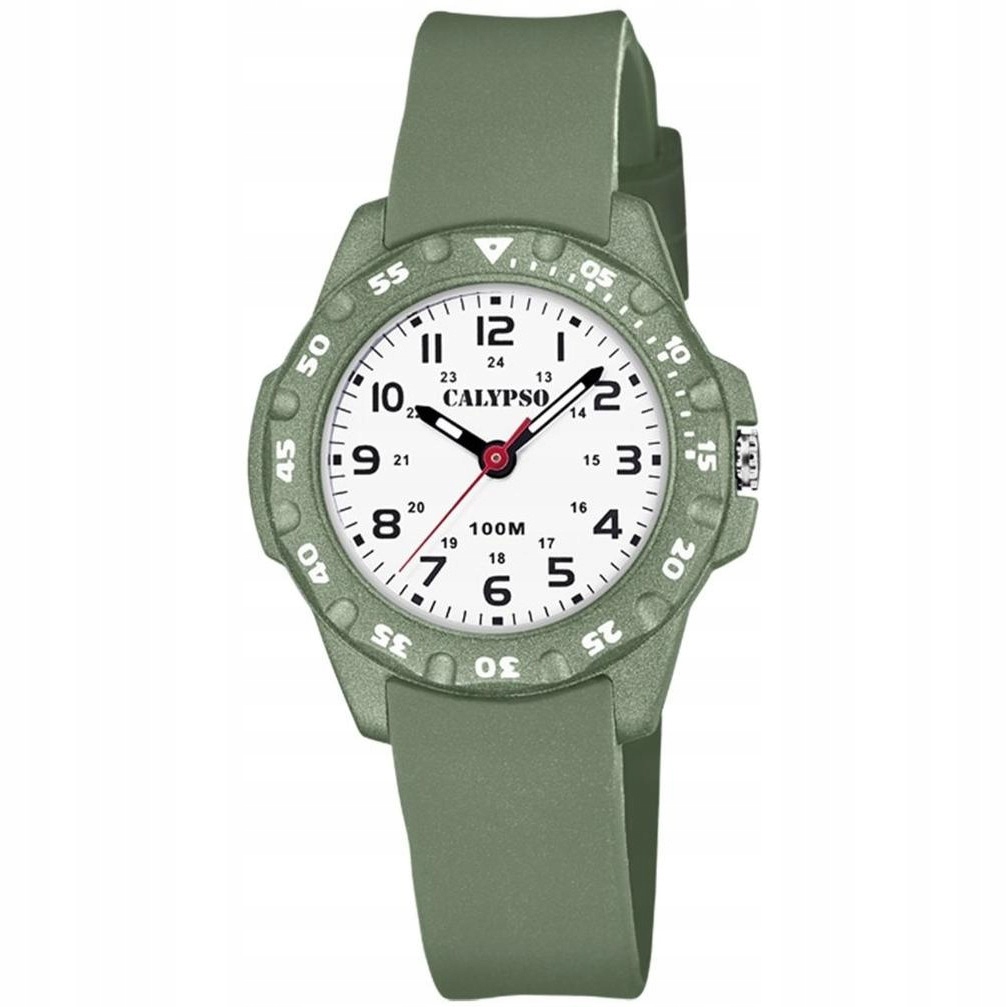 Dětské hodinky Calypso K5821-2 zelený řemínek