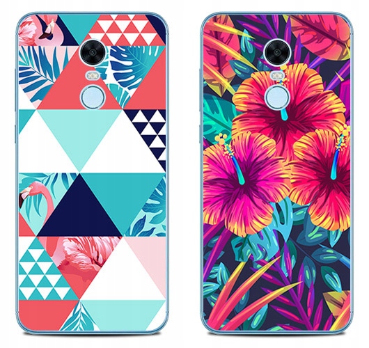 

2x Etui Silikon Foto Do Xiaomi Redmi 5 Plus