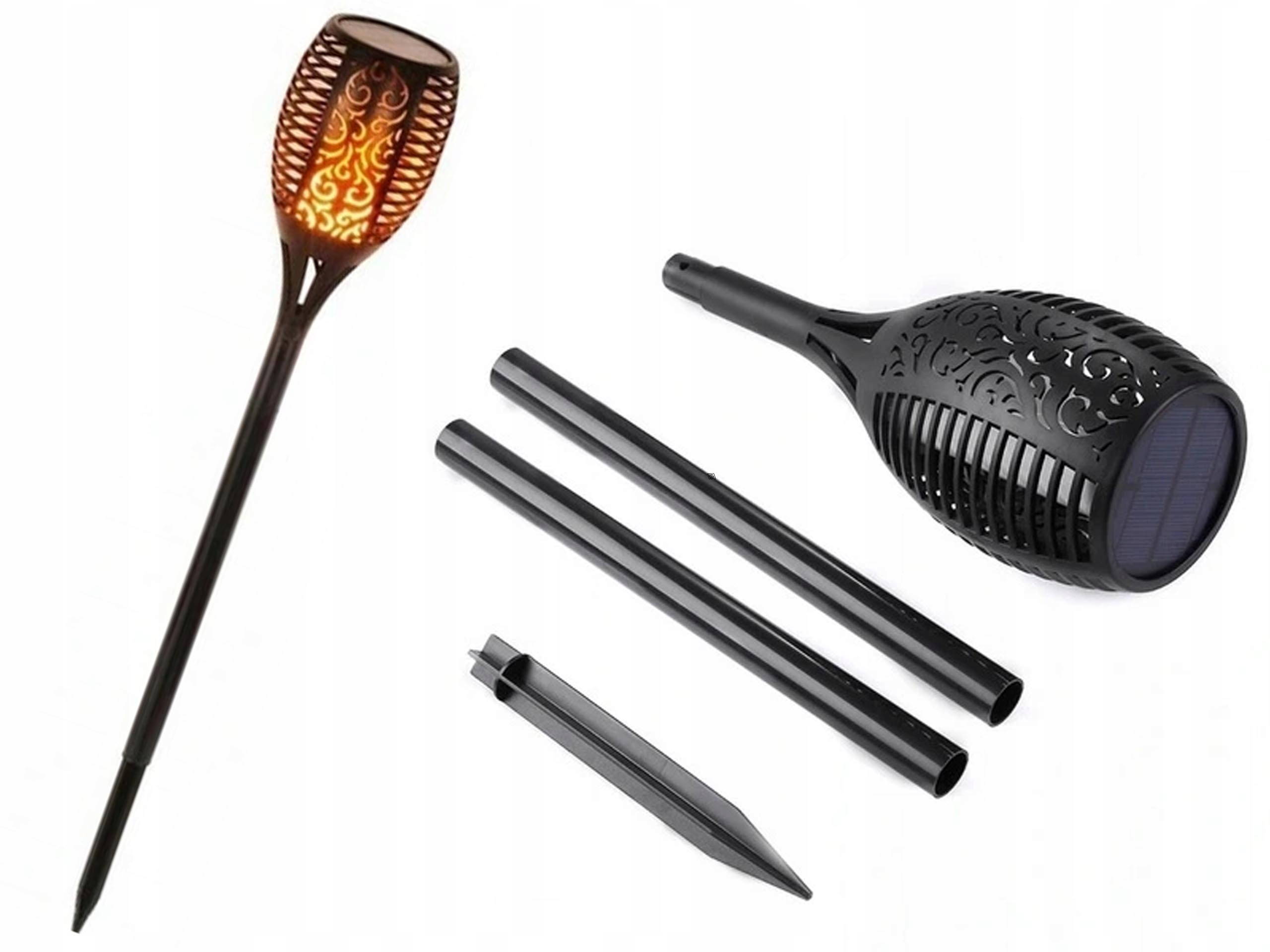 

Ogrodowa Lampa Led Solarna Pochodnia 78CM Płomień