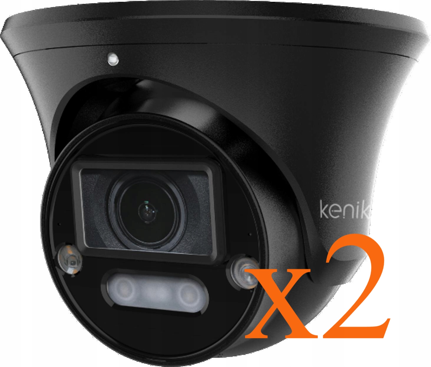 2 x Ip Kamera Kenik KG-8460DZAS-IL-B Ep Nálepka