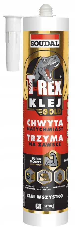 Soudal Klej montażowy T-REX GOLD hybrydowy 290 ml
