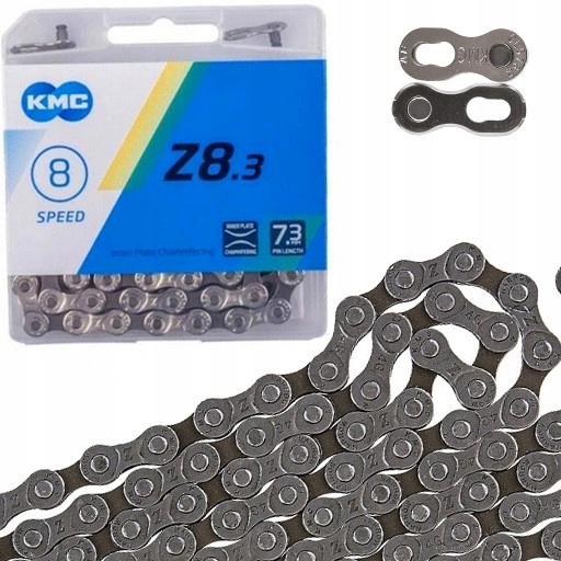 

Łańcuch 116 Ogniw Kmc Z8.3 8 Speed 8 Rzędów