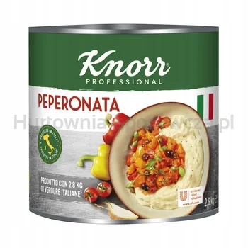 Peperonata (nakrájená na barevnou papriku v rajčatovém nálevu) Knorr