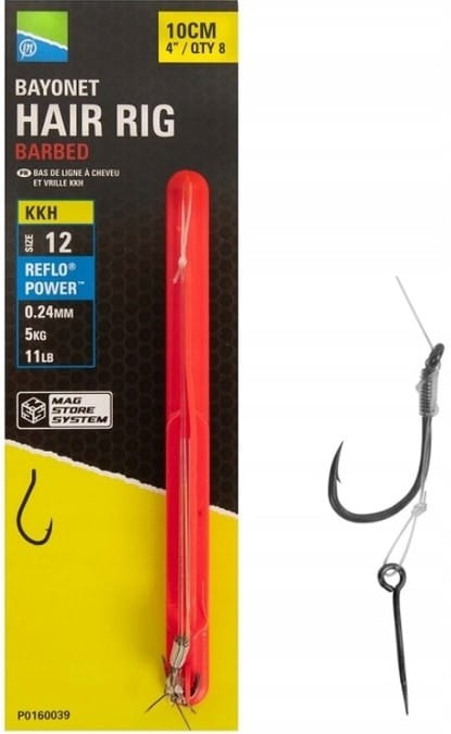 Preston Przypony KKH z Igłą roz. 8 (0.26mm)