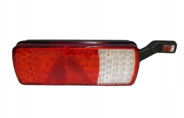 LAMPA TYLNA ZESP. 6- SEGM. PRAWA (TRÓJKĄT + OBRYSÓWKA) - Z GNIAZDEM OKRĄGŁ