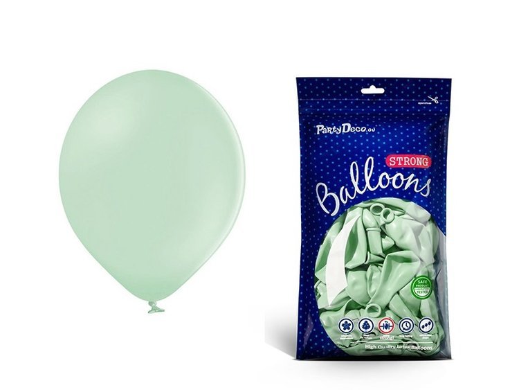 

Balony pistacjowe pastelowe 12cm urodziny 100sztuk
