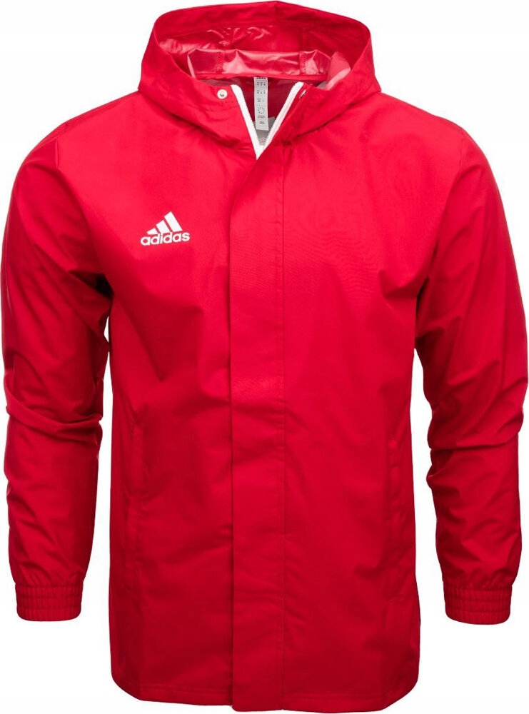 Pánská Bunda Adidas Entrada 22 All-weather Červená IK4009 velikost S