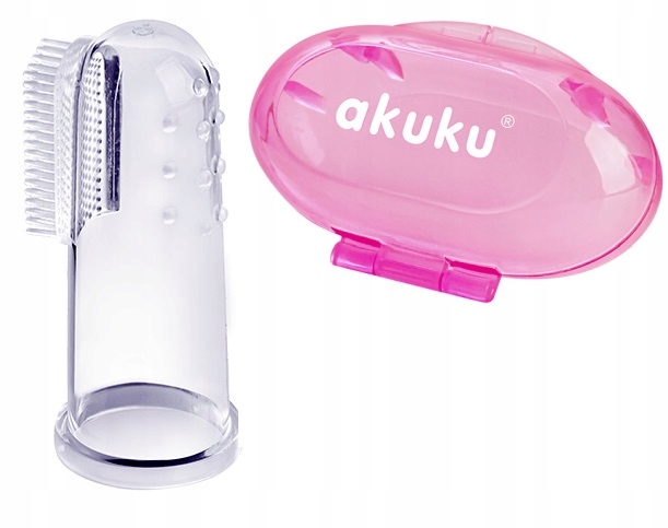 SZCZOTECZKA +ETUI MASOWANIA DZIĄSEŁ ZĘBÓW Palec R