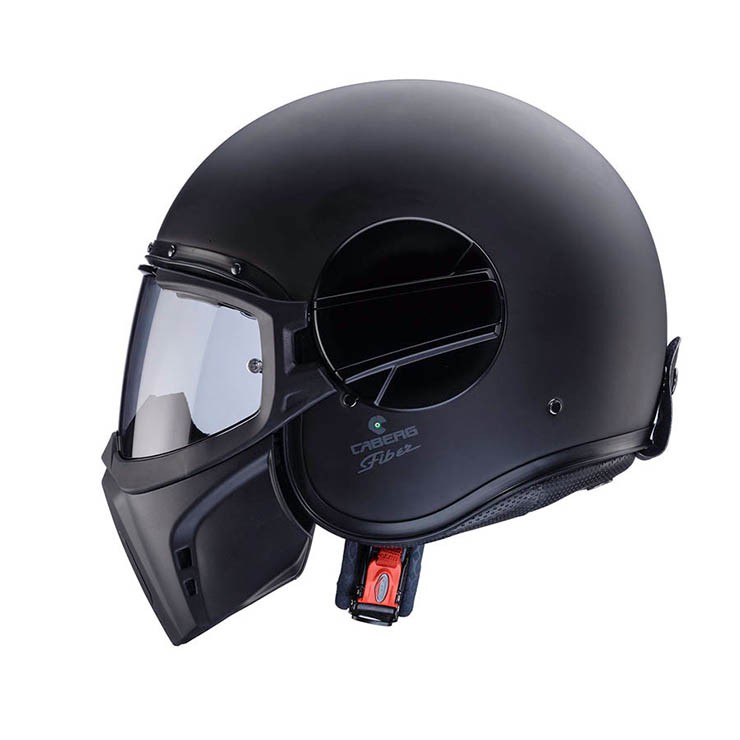 Caberg Otvorená Prilba Jet Model Ghost X Farba Čierna Matná Veľkosť L