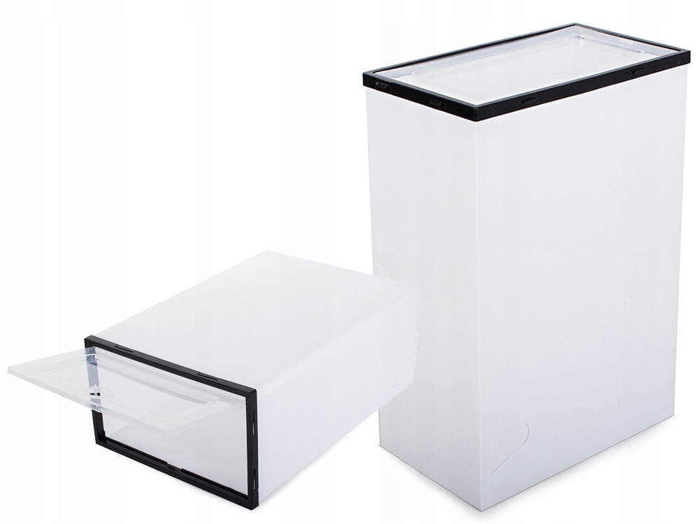 Pudełko pojemnik organizer na buty z klapą szafka Marka inna