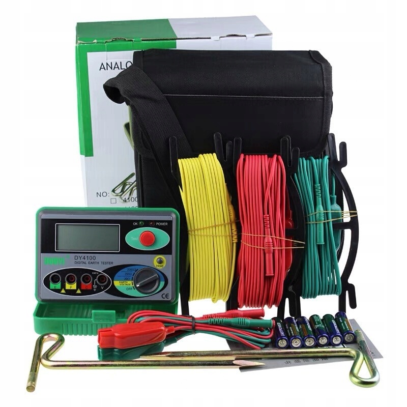 Tester Miernik Rezystancja LCD DY4100