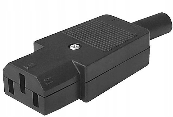 Gniazdo zasilające AC żeńskie Xtreme GNIAZDO 3 PIN KOMPUTEROWE 230V AC