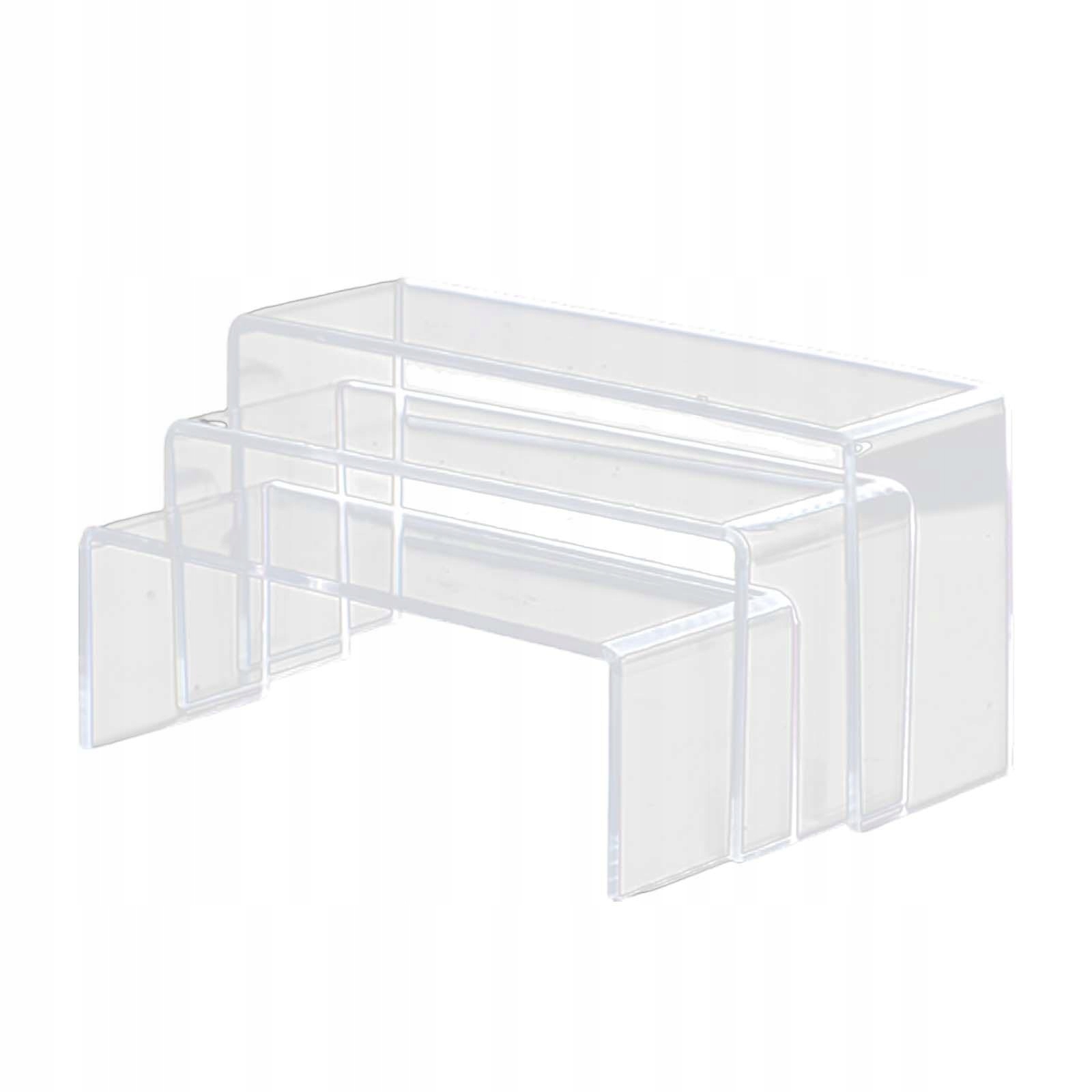 Acrylic Stands display acrylic shelf stand clear Liczba elementów w zestawie 100 szt.