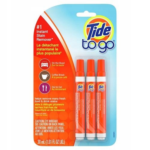 Levně Tide To Go Oxi Stick Stain Remover Pen 3x10ml odstraňovač skvrn