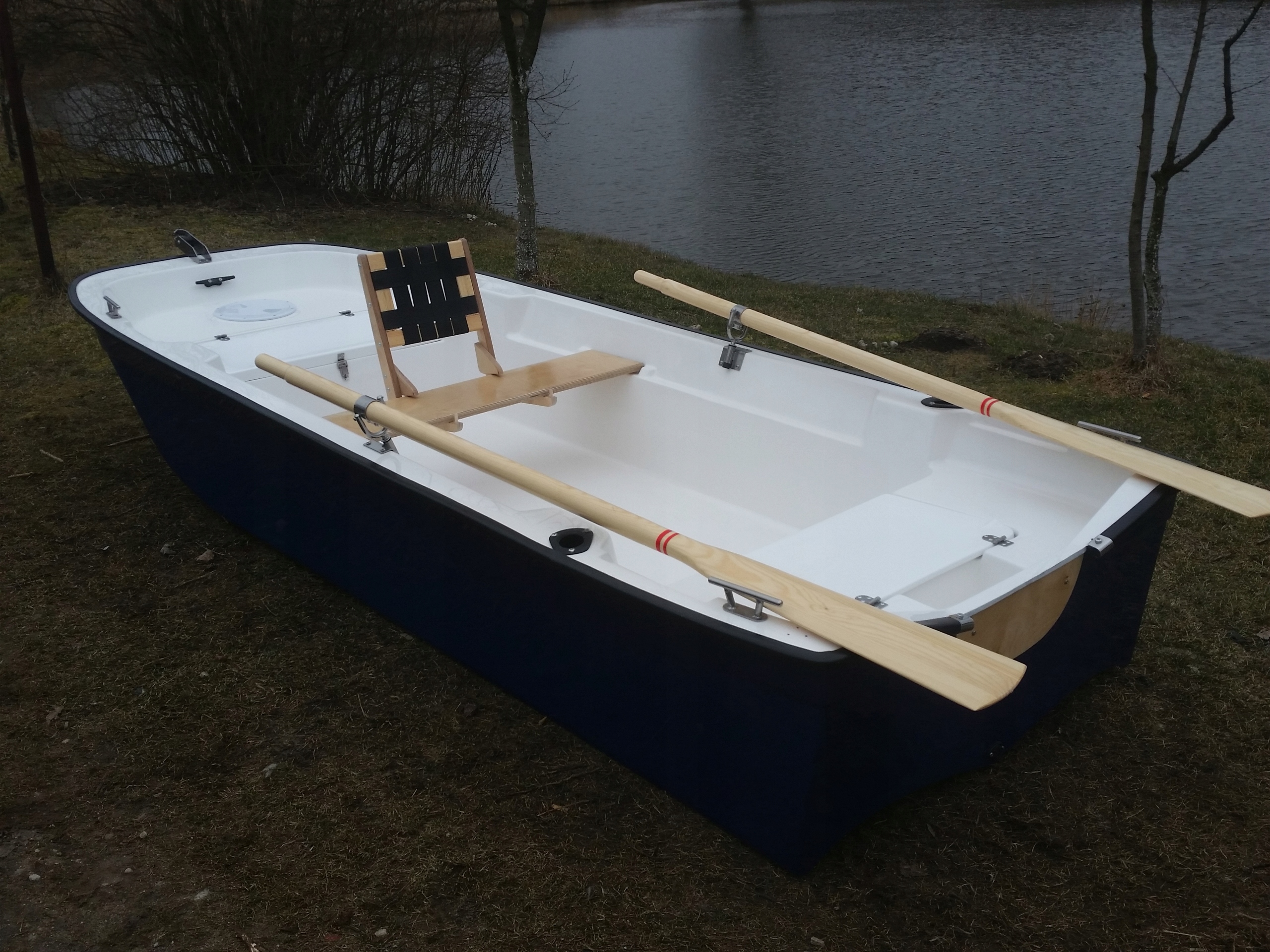 Łódź Łódka wędkarska wiosłowa FF 340 TROLLING