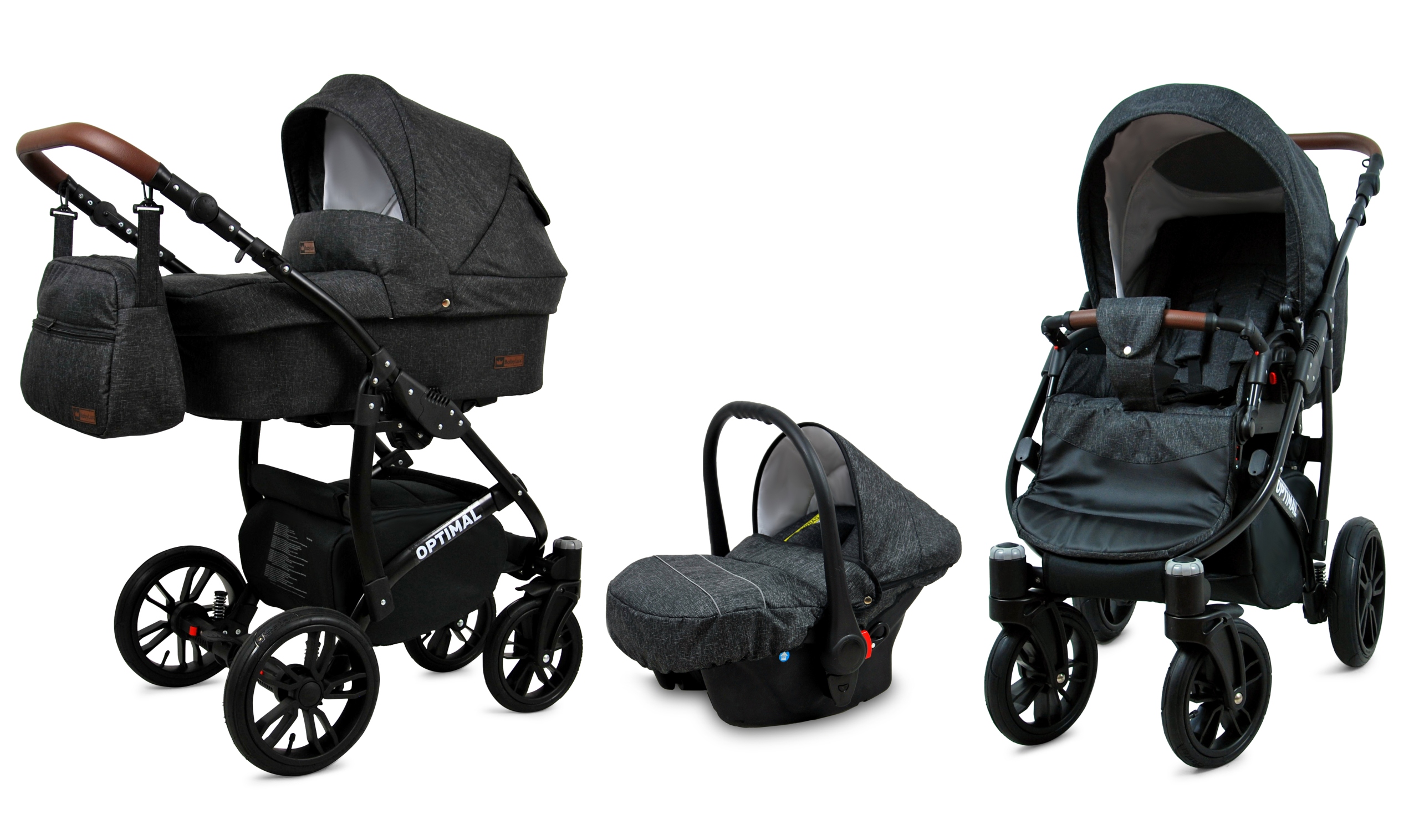 BabyLux 3in1 babakocsi OPTIMAL ALU