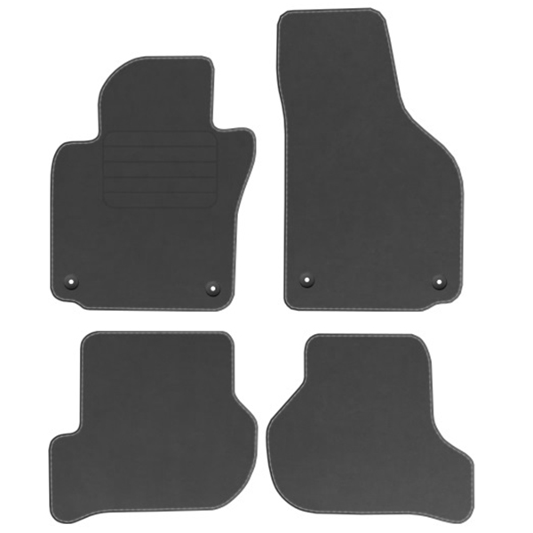 

Vw Dedykowane dywaniki welur Comfort Pod model