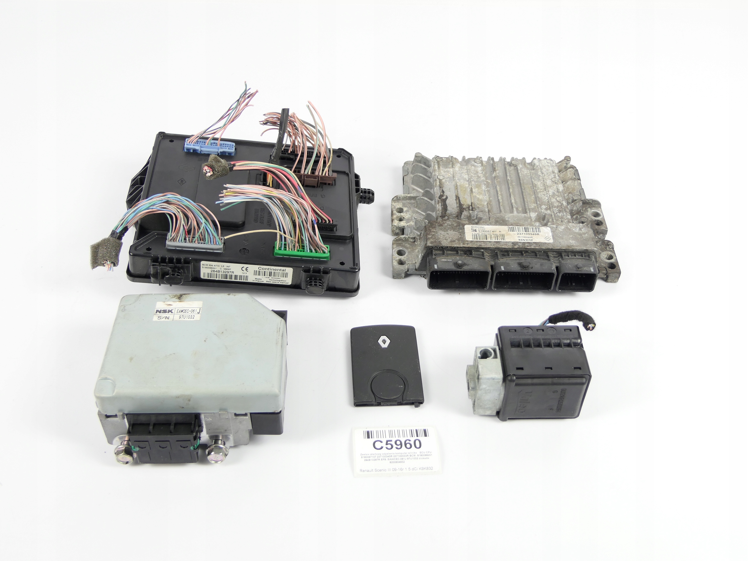 237100345R - Стартовый комплект Scenic III 3 1.5 dCi