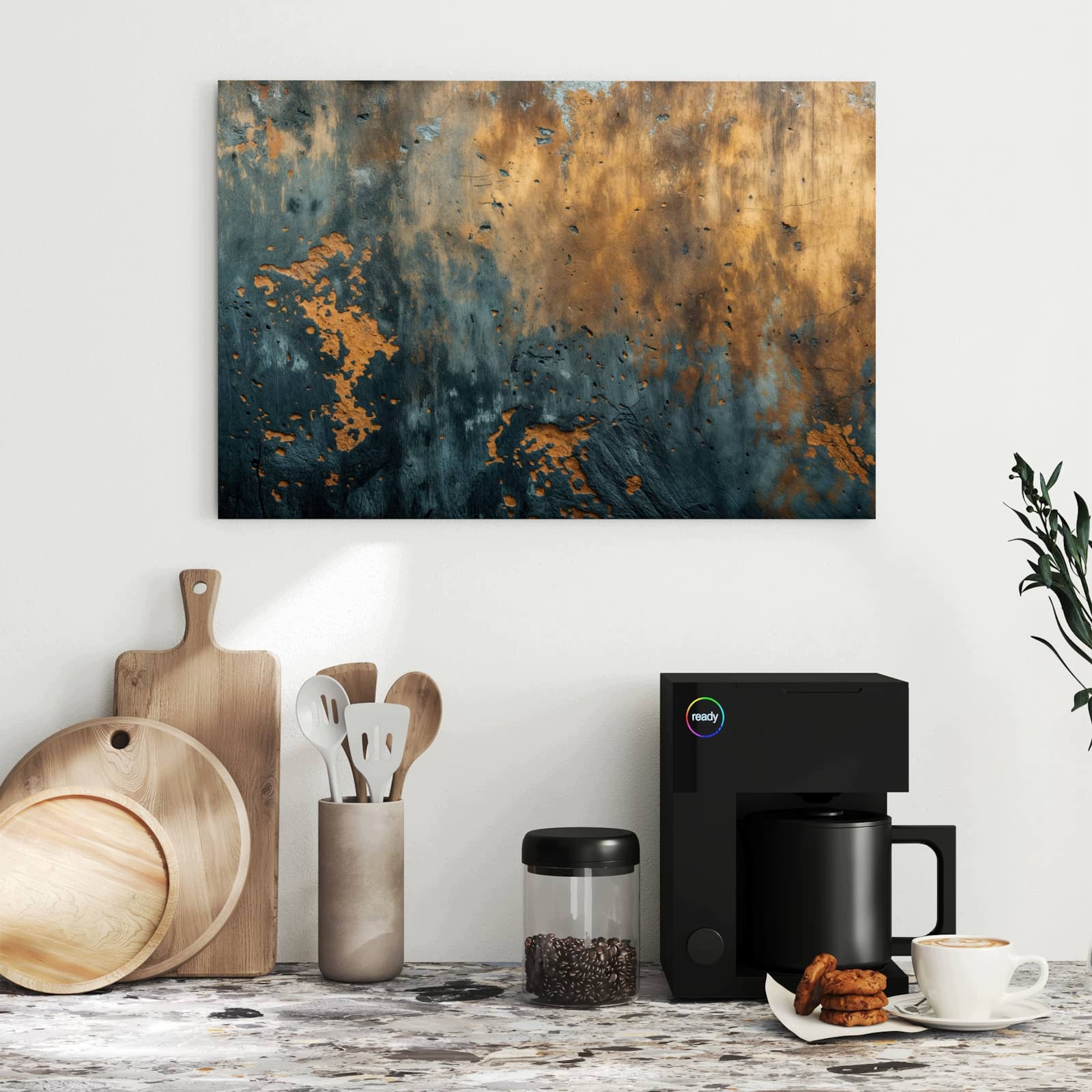 Magnetická tabule Zvětralé Stěna 60 × 40 cm