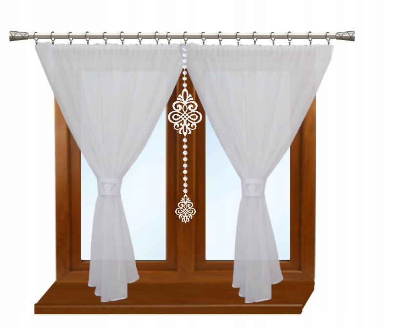 

Firana Nowoczesna salon ażur Glamur 300x150