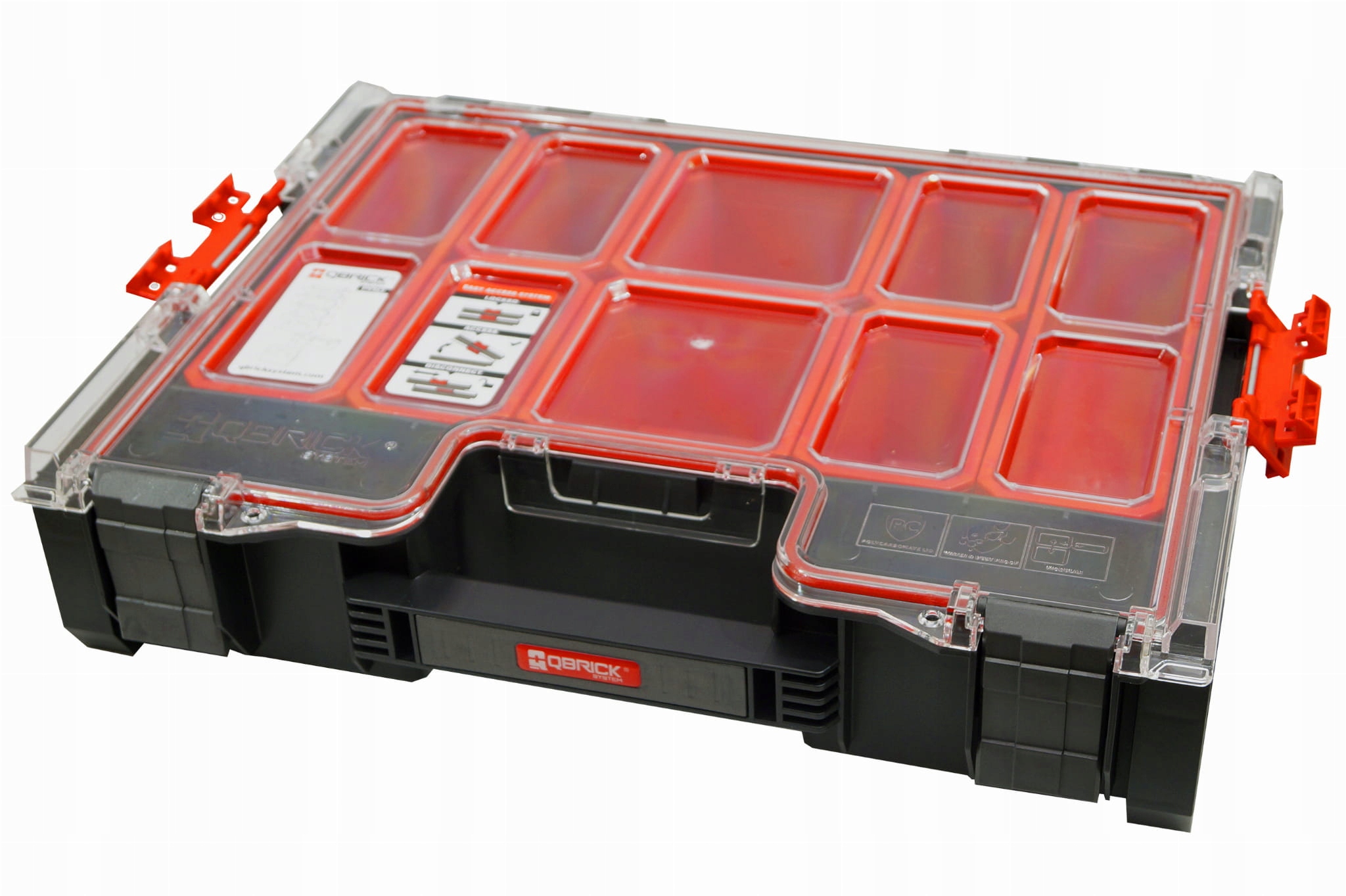 SKRZYNKA NARZĘDZIOWA QBRICK PRO SET 8 + SZUFLADY Rodzaj skrzynka na kółkach