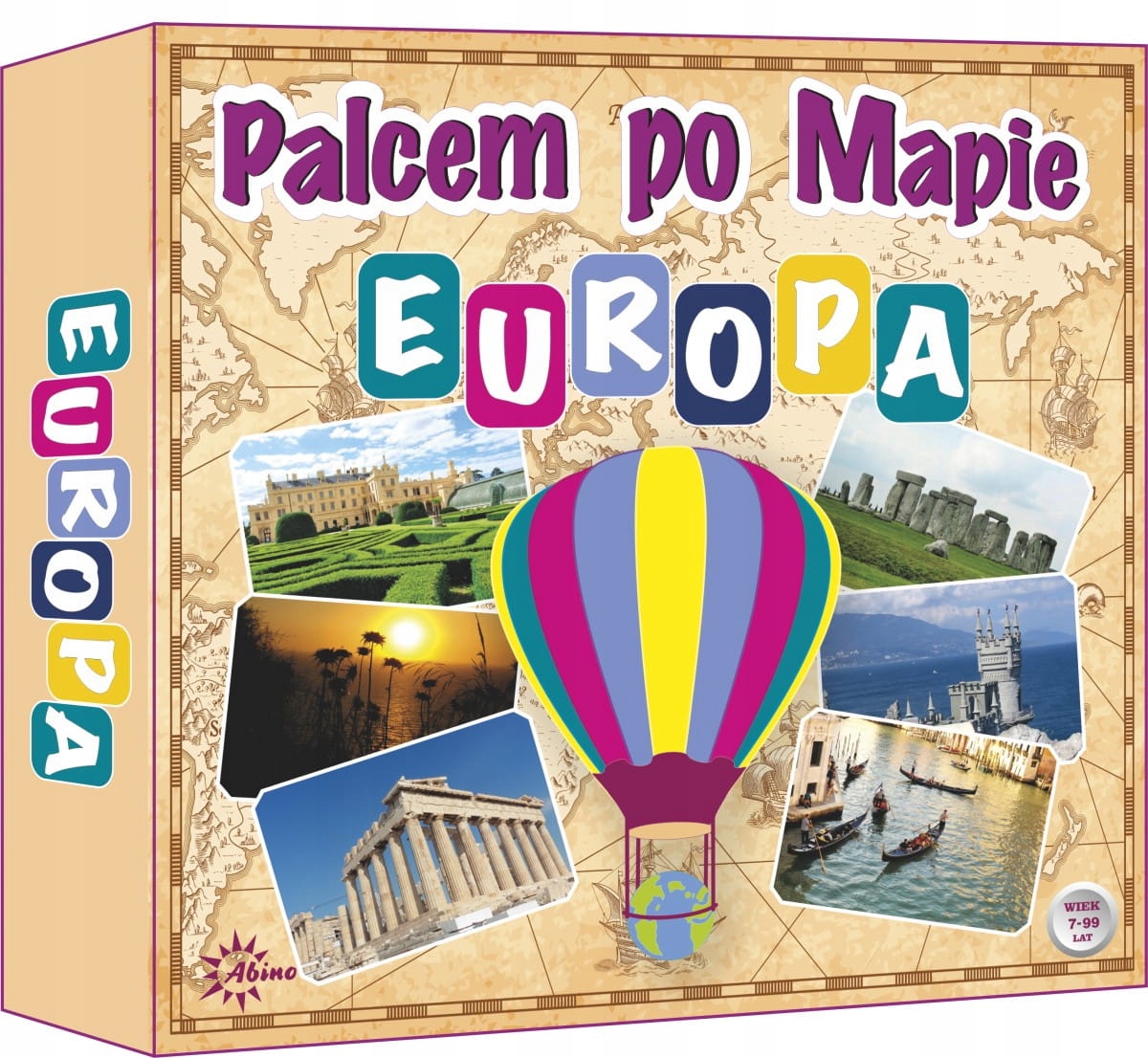 

Palcem Po Mapie Europa Gra Edukacyjna Albino