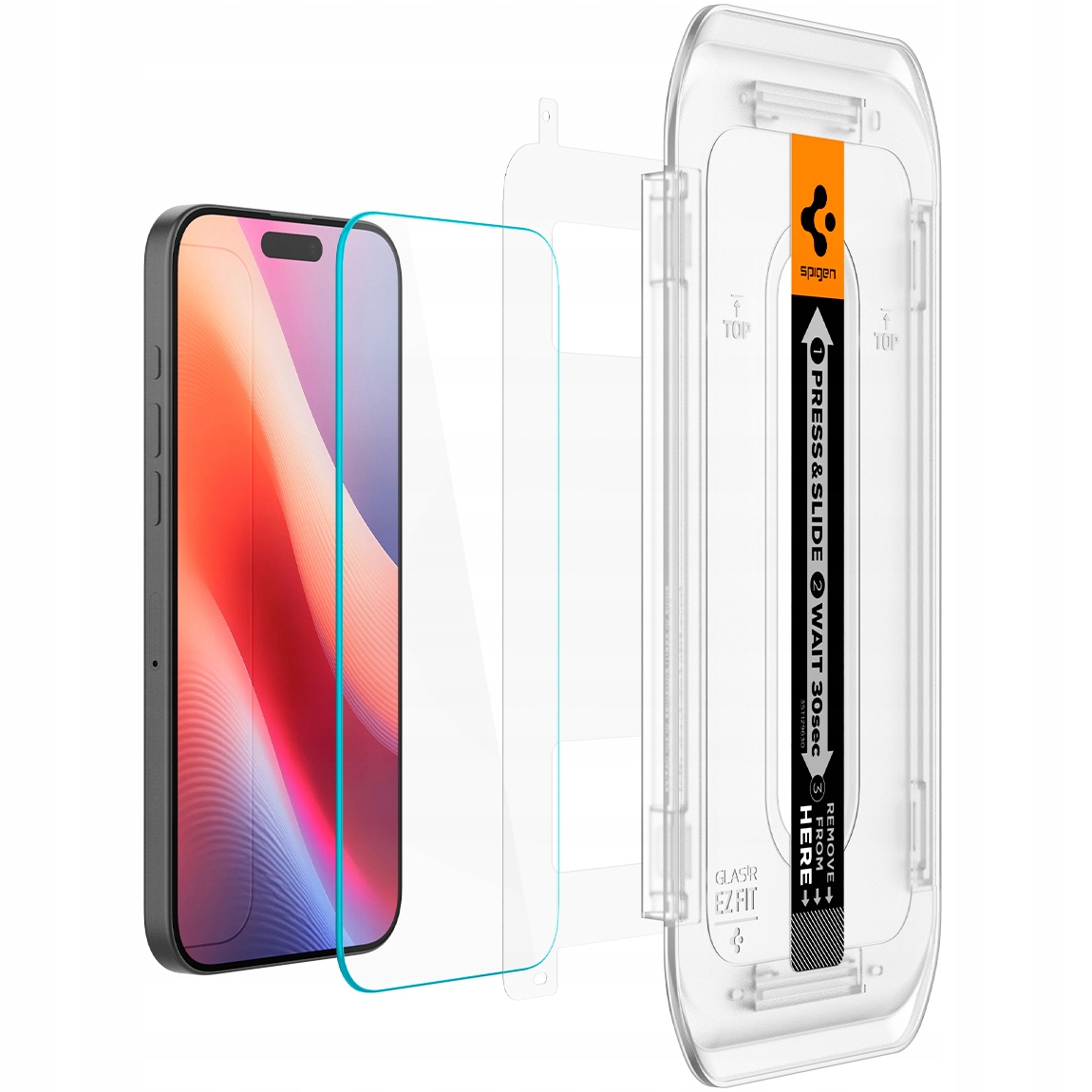 Szkło hartowane Spigen AGL07928 do Apple iPhone 16 Pro 2 szt. +