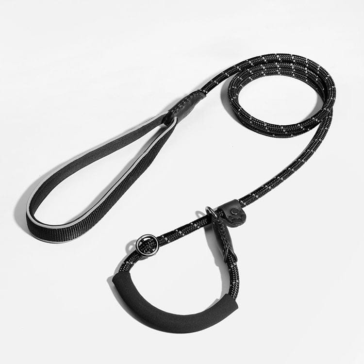 

Smycz nylonowa z zaciskową obrożą do 20 kg