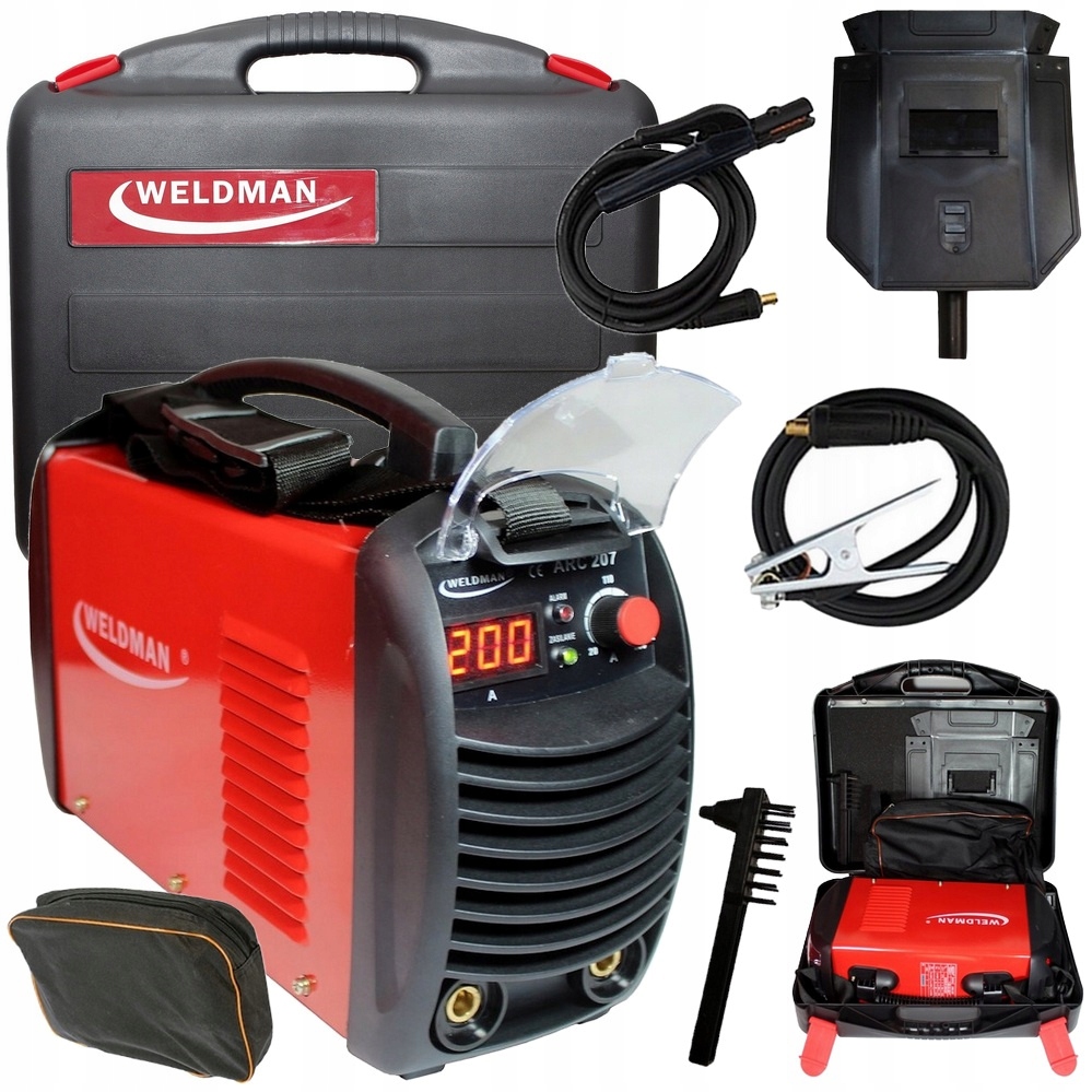 Invertorová Svářečka 200A Weldman Arc 207 230V