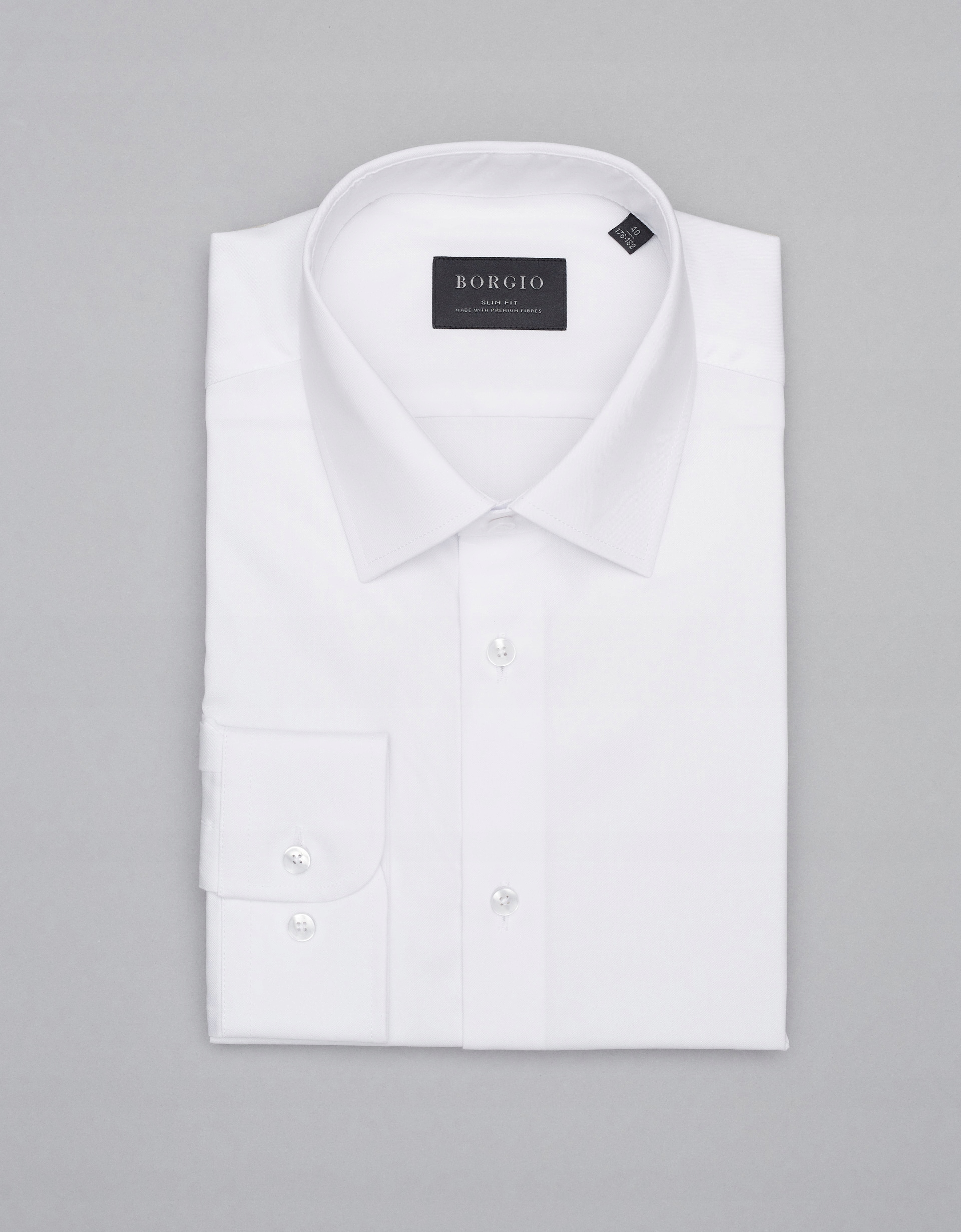 

Koszula męska 00308 biały slim fit 164/170 40