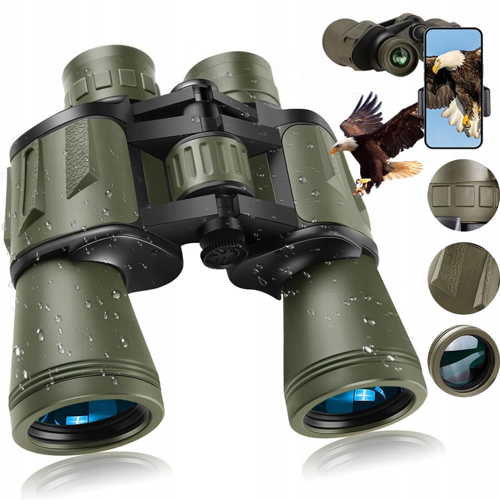 Vojenský lovecký dalekohled 20x50 Survival Turistický taktický Zoom Hd