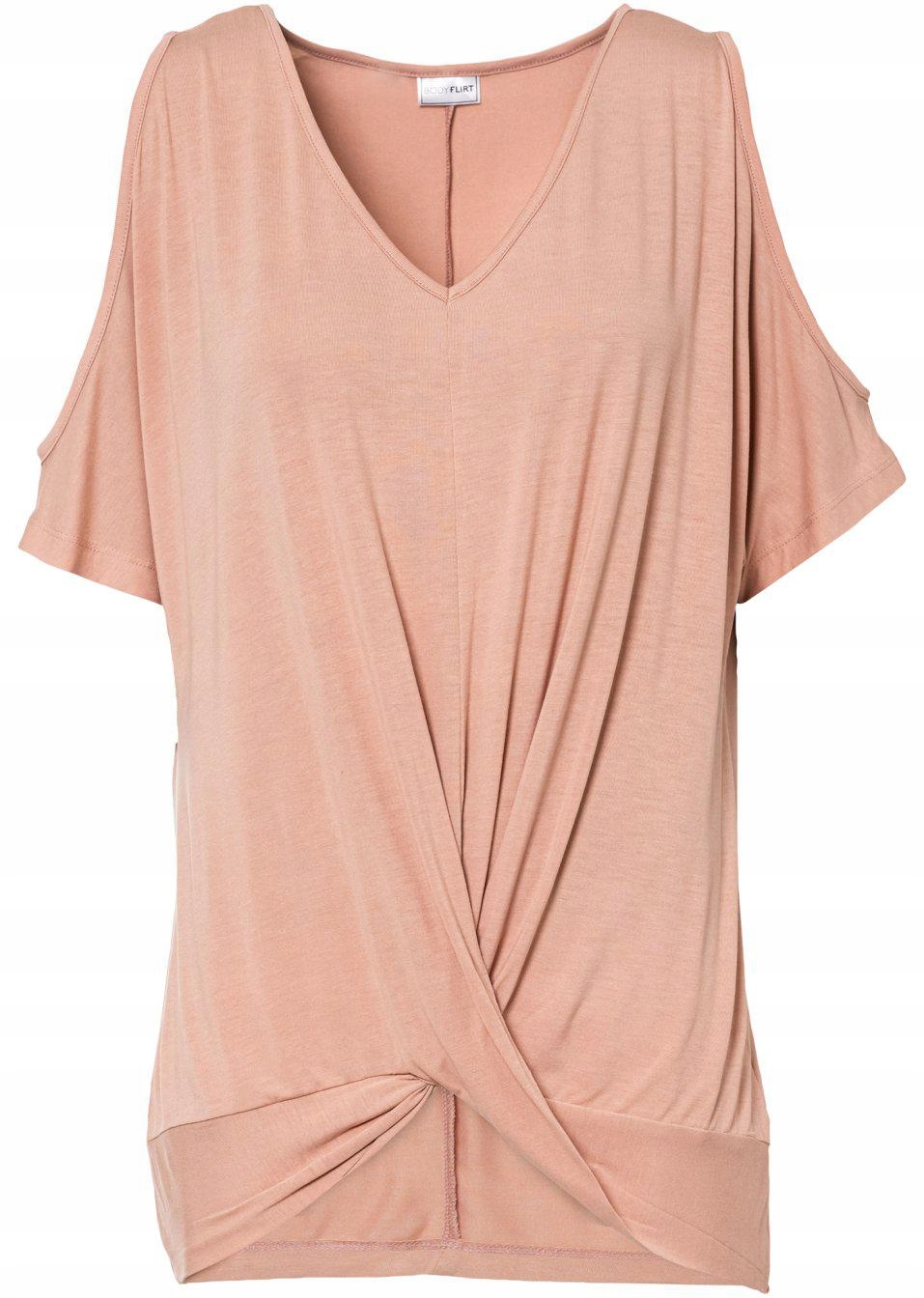 KOSZULKA Z KRÓTKIM RĘKAWKIEM BONPRIX 36/38 Rozmiar 36/38