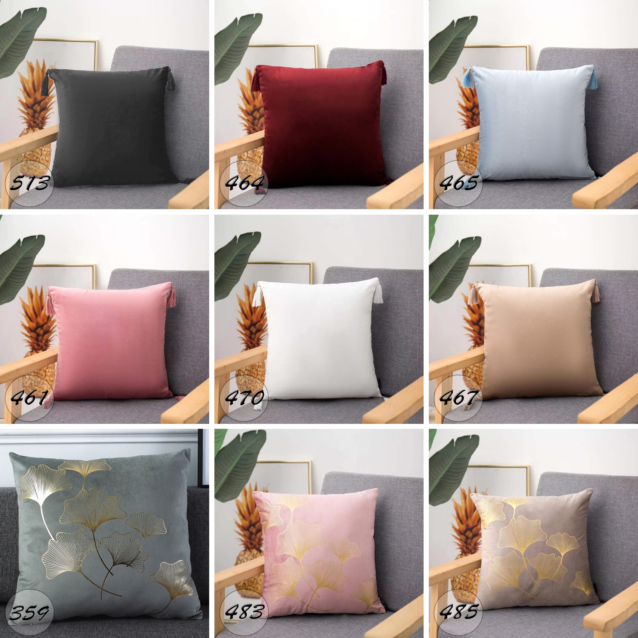 POSZEWKA Świąteczna Poduszka Jasiek 40x40cm VELVET Długość 40 cm