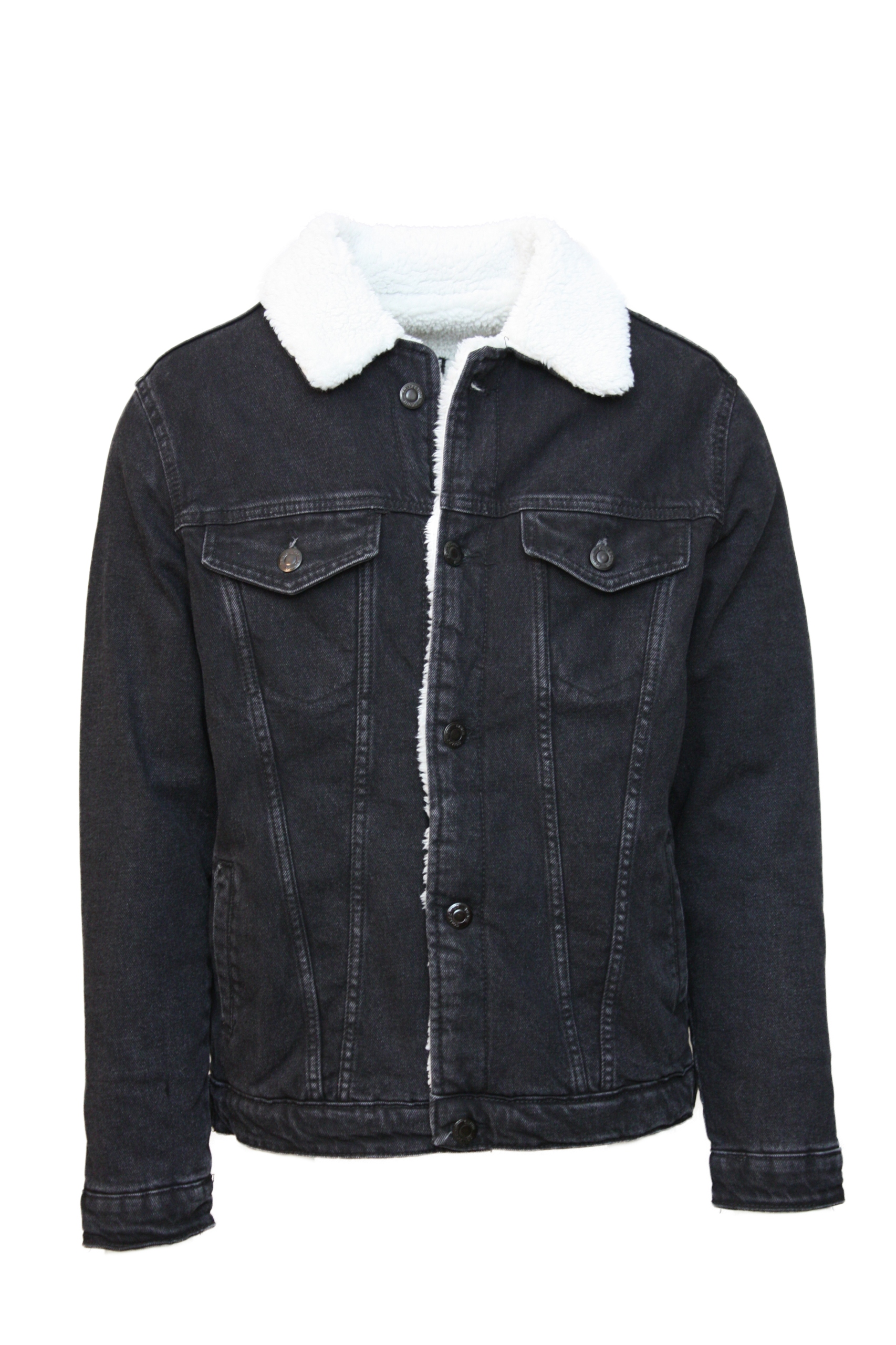 Kurtka-katana Jeans Ocieplana Męska Rozmiar L