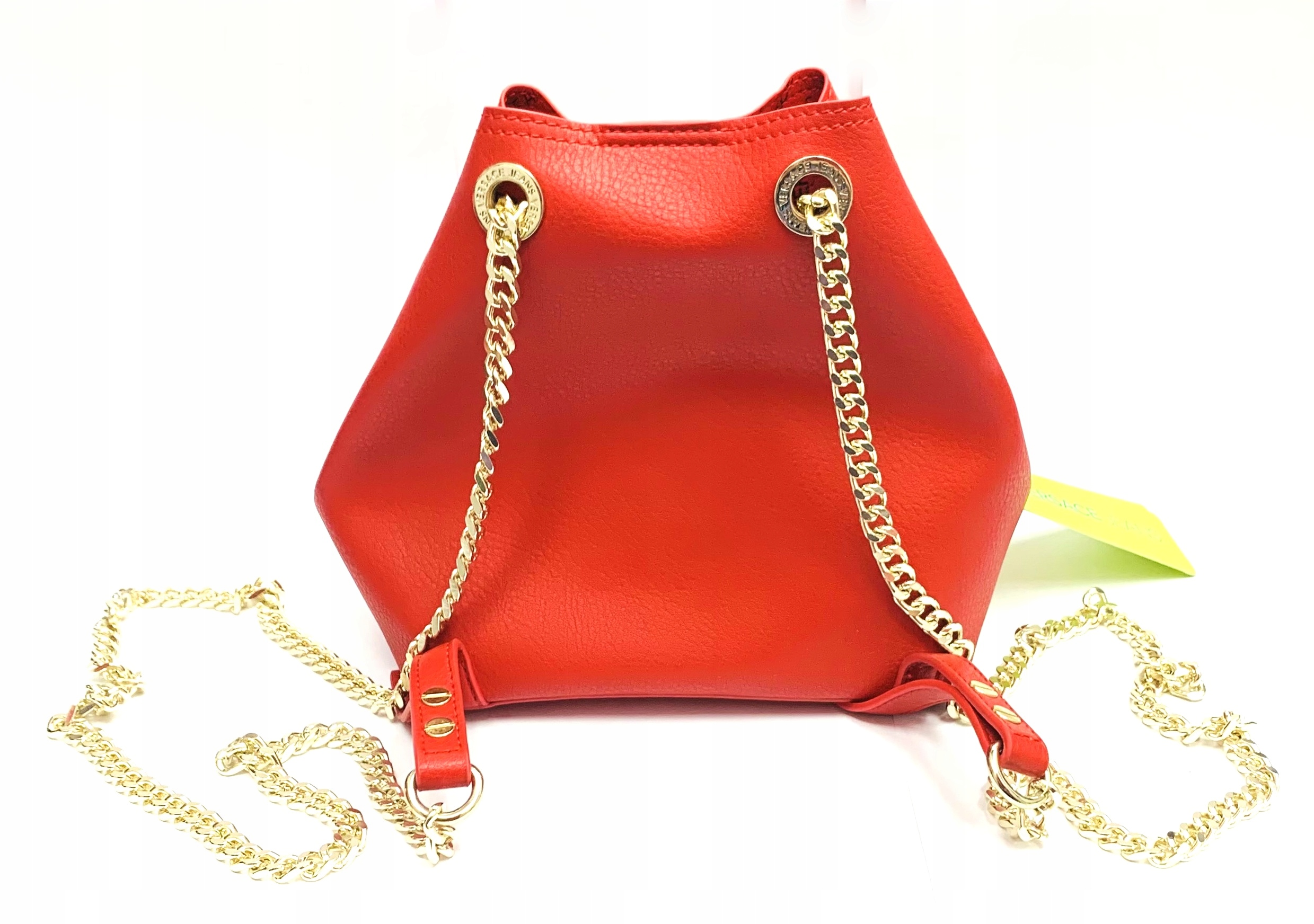 Plecak VERSACE czerwony łańcuszki interLOMBARD Kod producenta ******