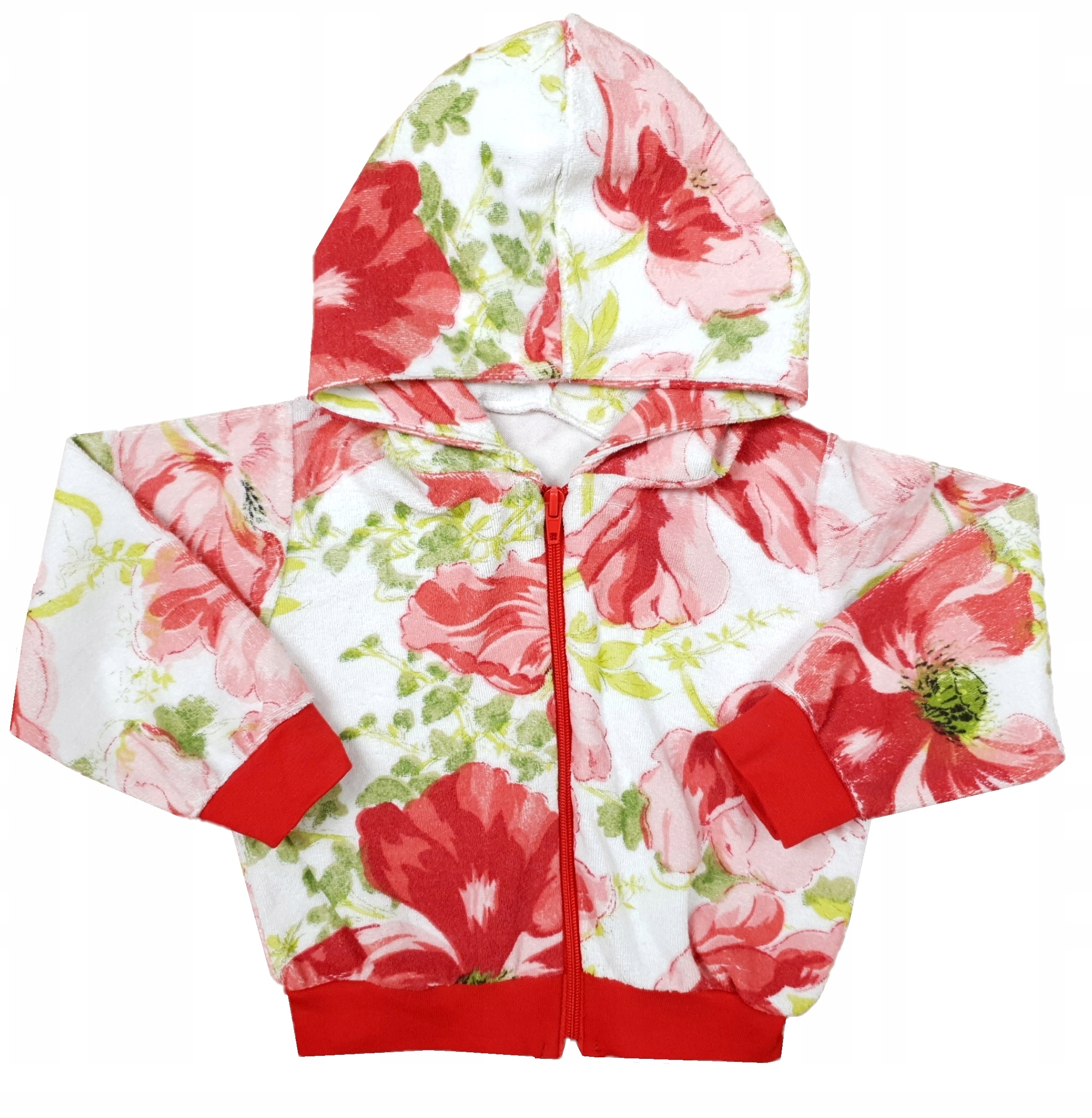 

Rozpinana bluza dziecięca z kapturem r.92