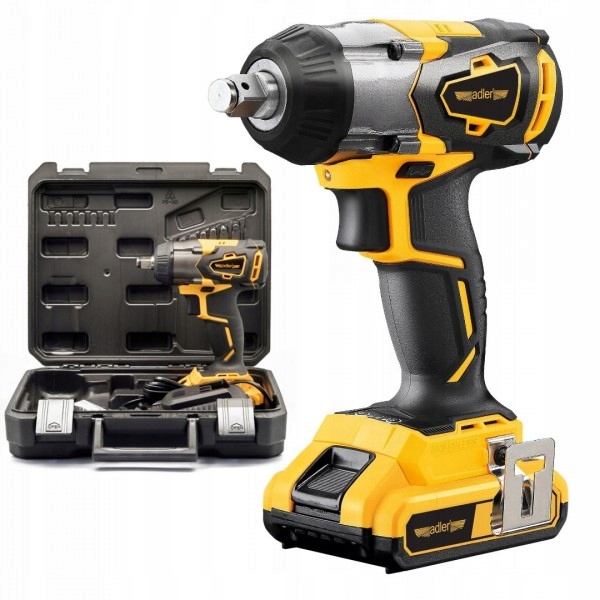 ADLER KLUCZ UDAROWY AKUMULATOROWY 350NM