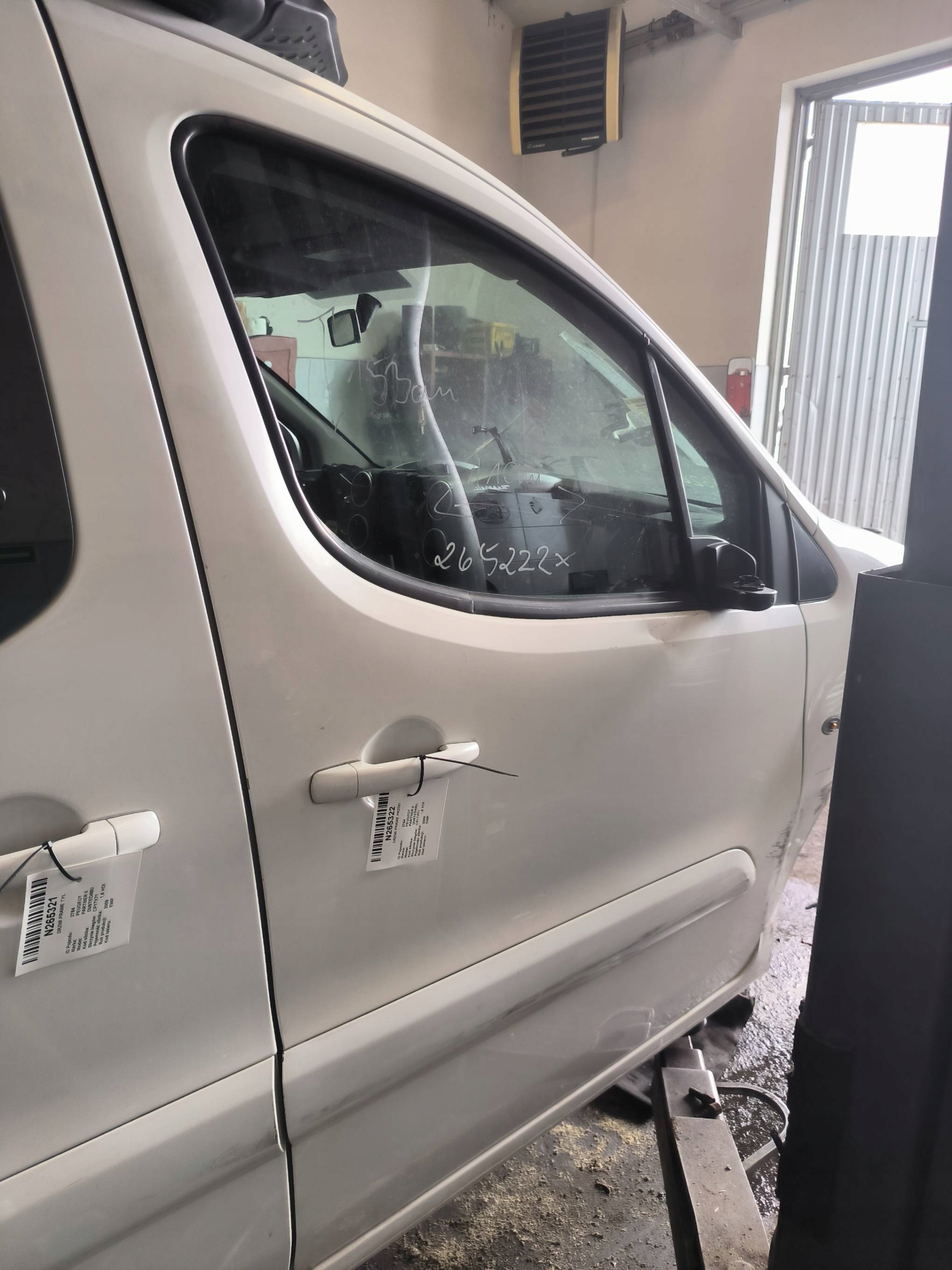 door right front EWP PEUGEOT PARTNER III BERLINGO