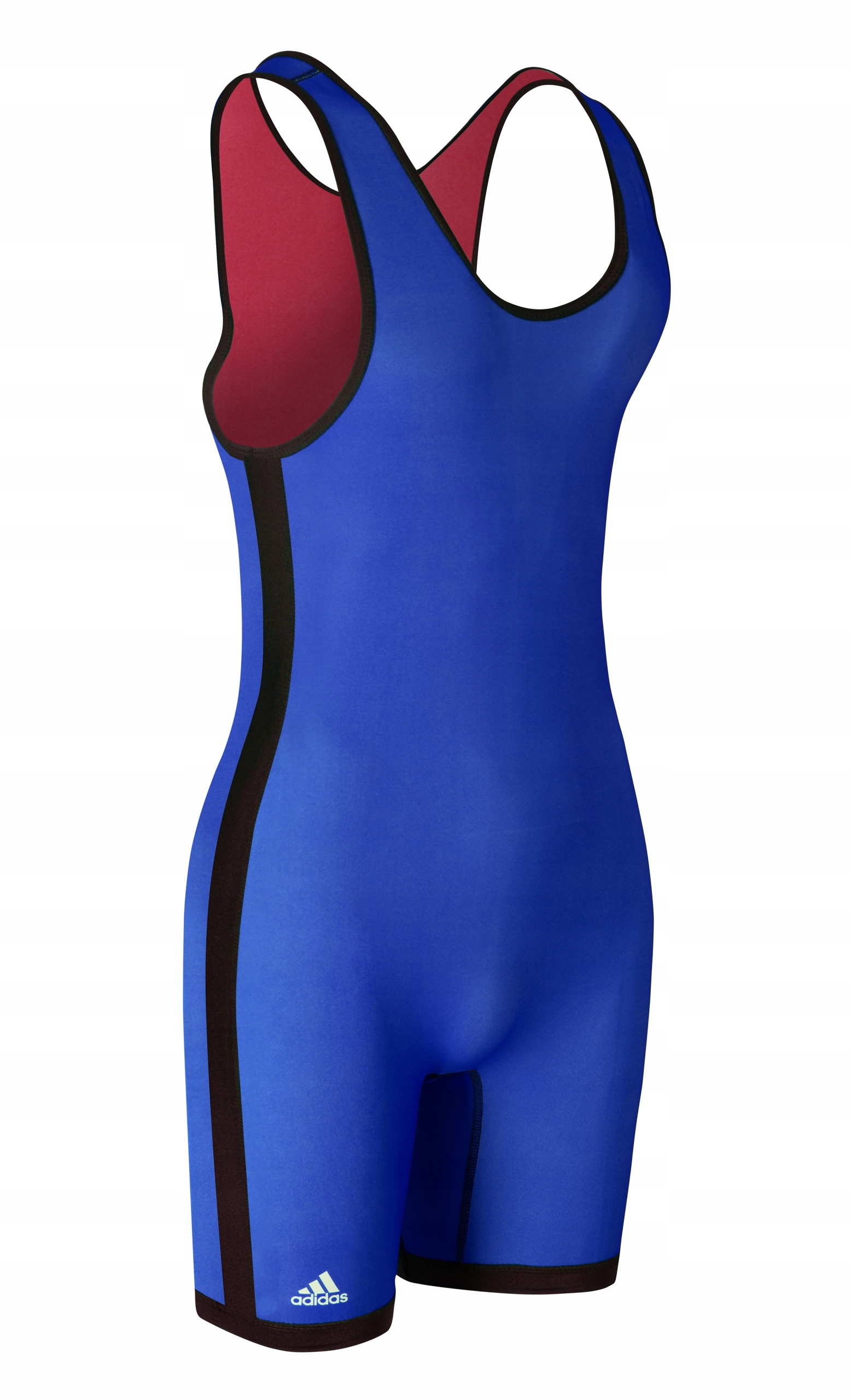 Pánská kombinéza adidas 1" Stripe Reversible Singlet royal XXL