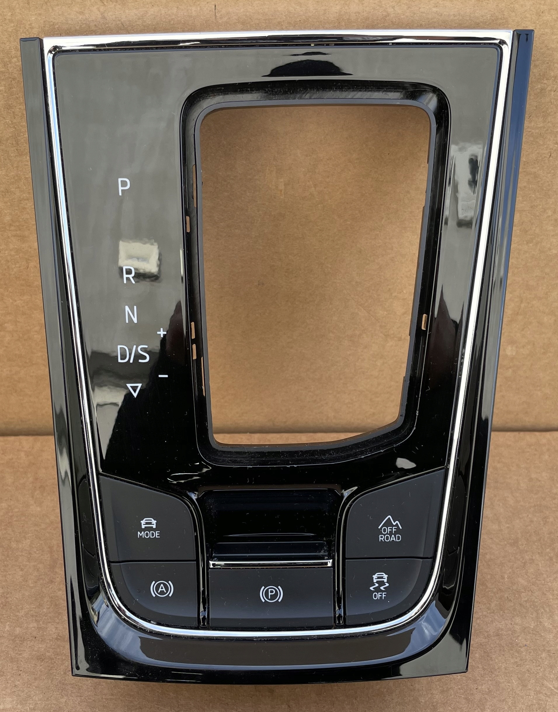 frame PANEL SKODA KAROQ KODIAQ 566713203A original PIANO BLACK