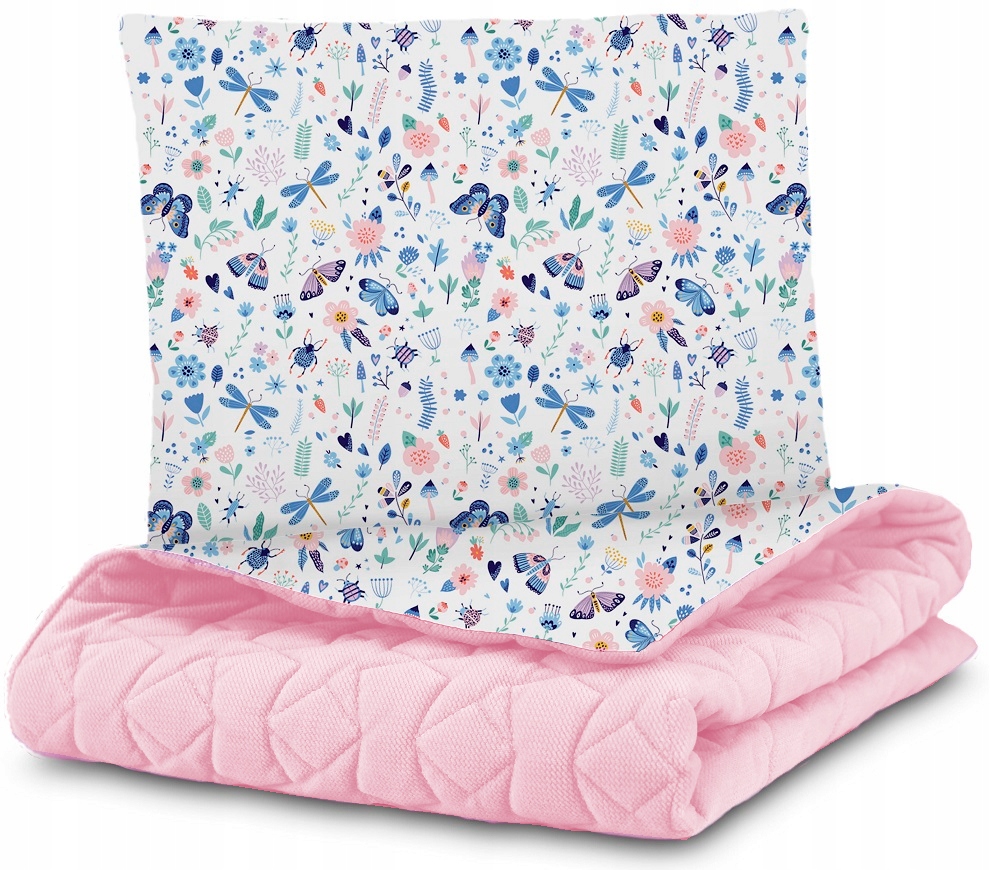 

Kocyk Velvet Pikowany Minky 75x100 Kołdra Babymam