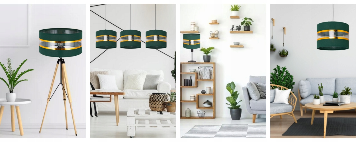 2 LAMPKI NOCNE STOŁOWE BIURKOWE Z ABAŻUREM GOLD Kod producenta ML170