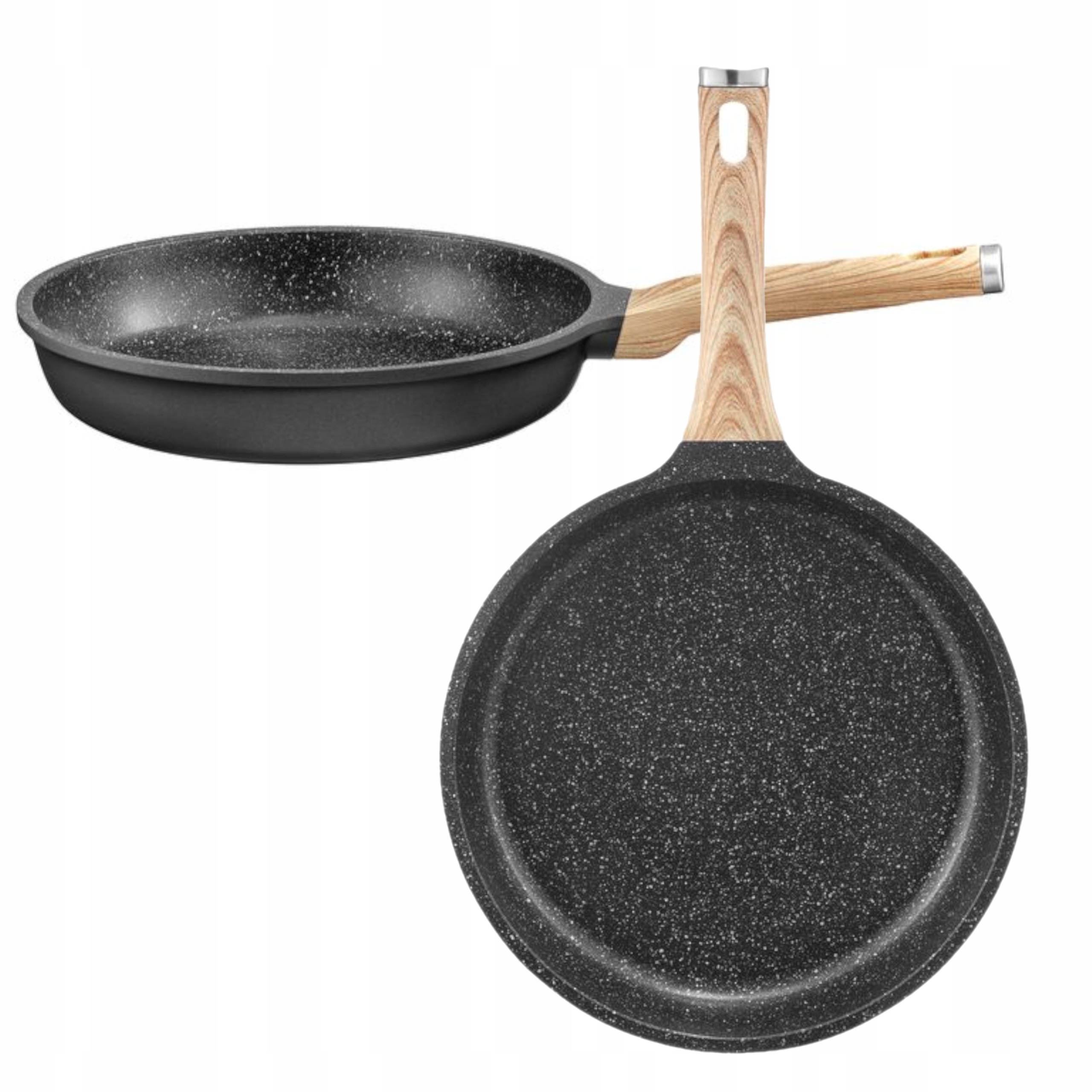 

Patelnia Głeboka Noir Stone 28cm Ambition Indukcja