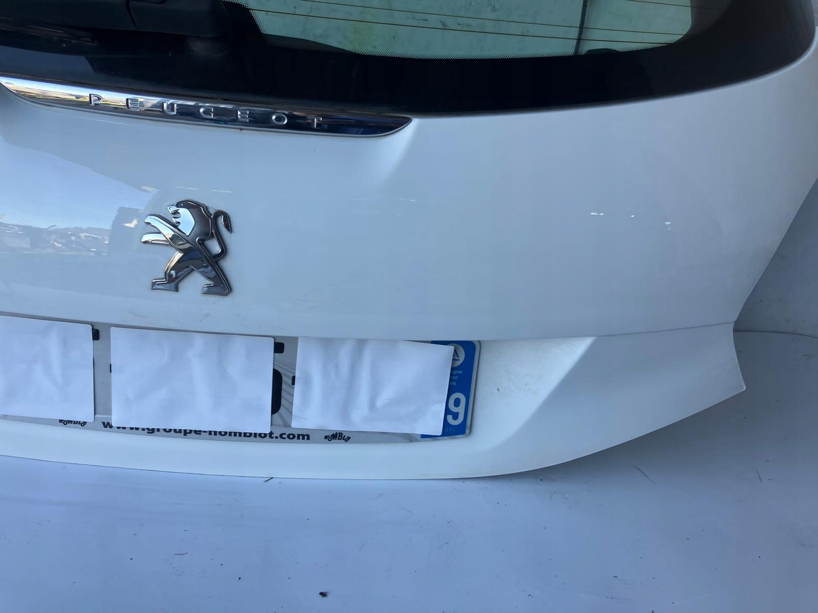 trunk door boot PEUGEOT 208 EWP