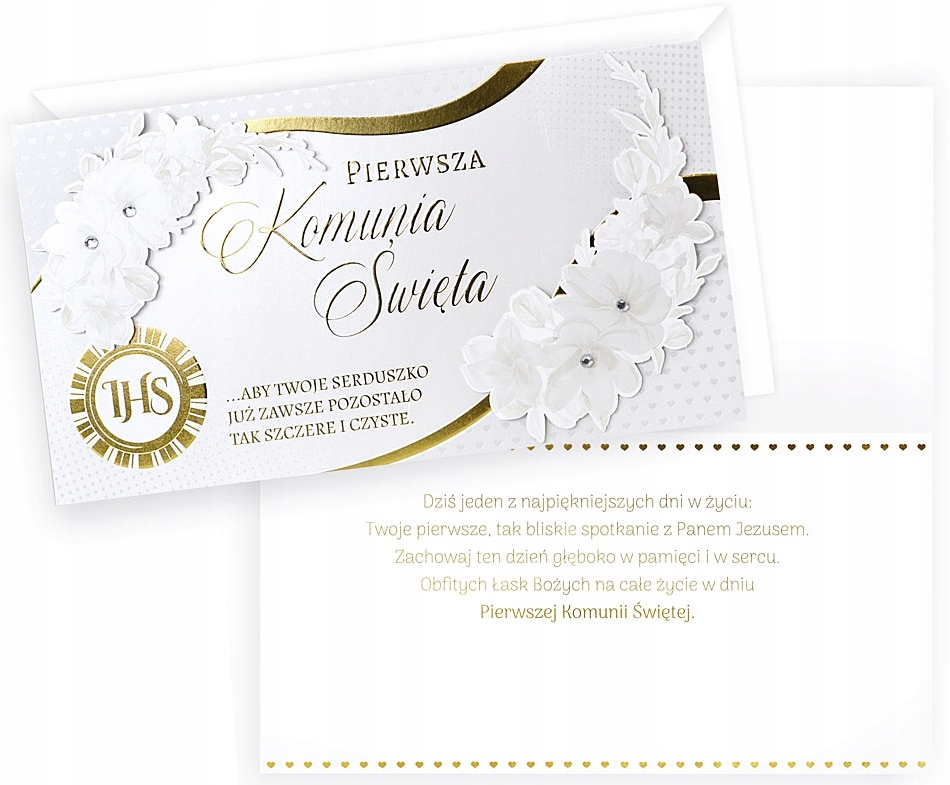 

Wyjątkowa Kartka, Życzenia na I Komunię Świętą