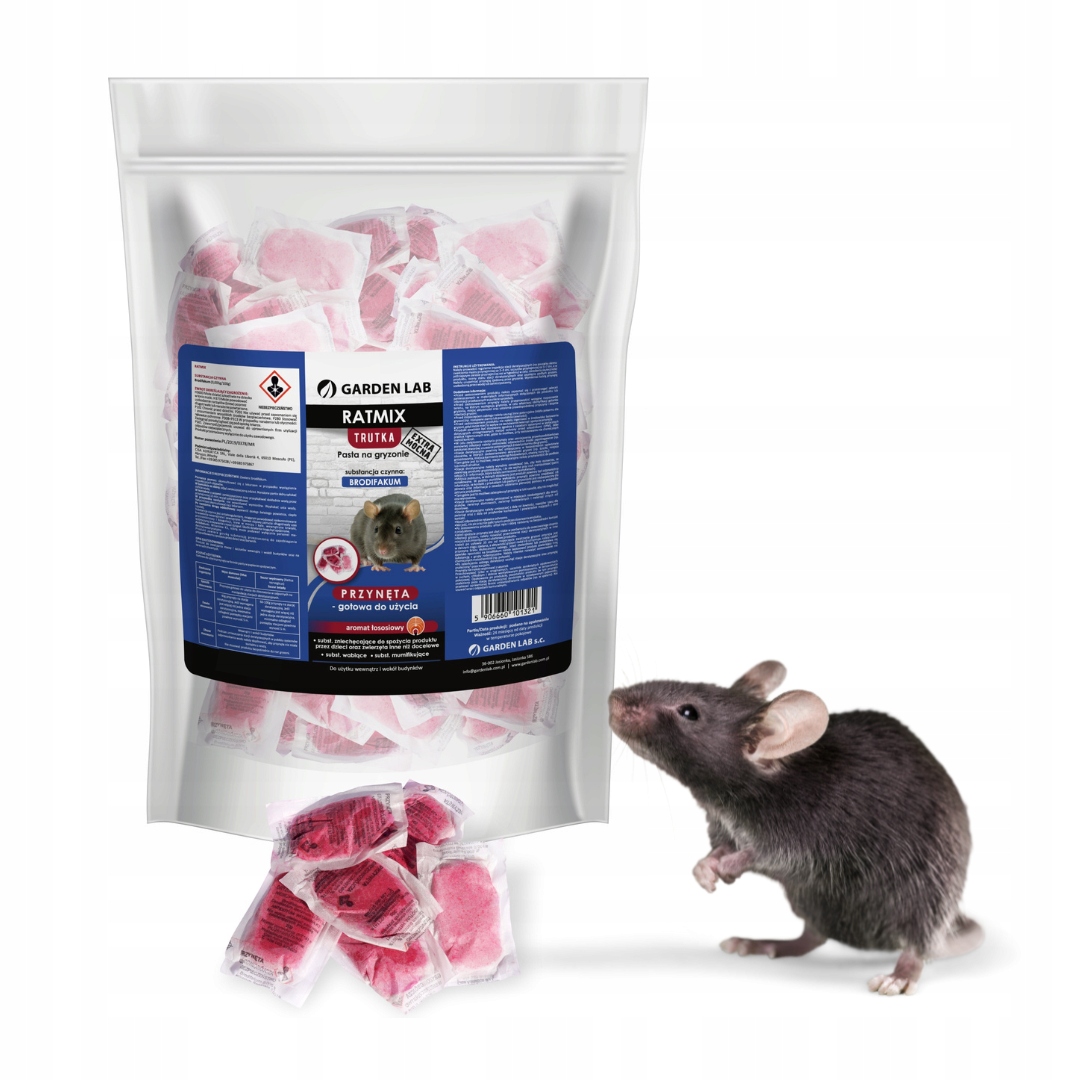 RATMIX SILNA TRUTKA PASTA NA MYSZY SZCZURY 5 KG