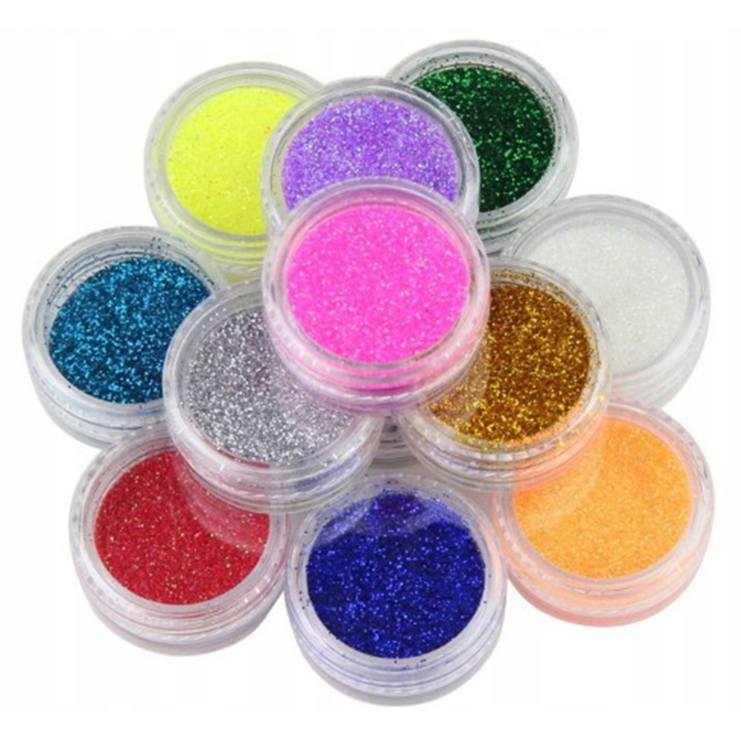 

10 x Brokat Pyłek Hologram Opal Efekt