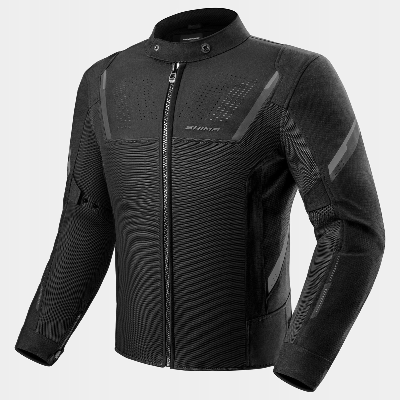 Motocyklová bunda Shima Rush 3.0 Air G2 Black veľ.XL