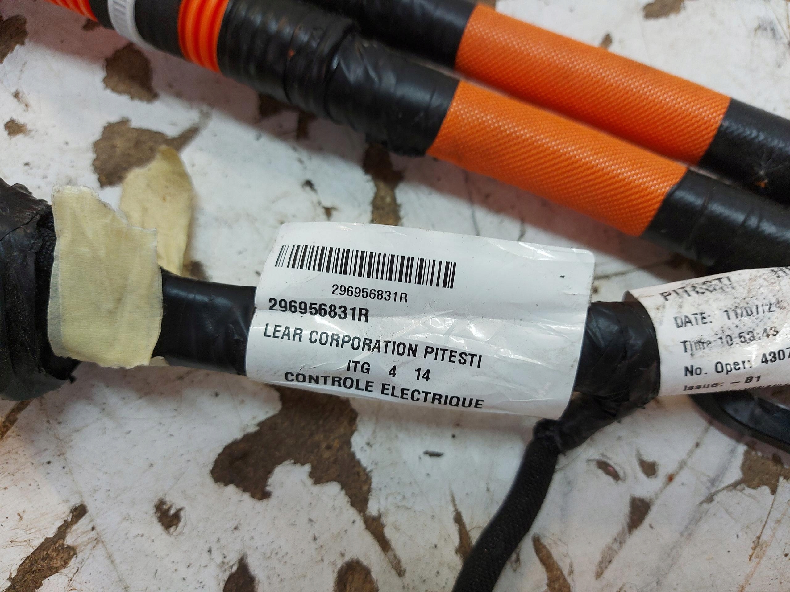 RENAULT Scenic E-Tech V 5 prijenos adapter ladowania 296956831R