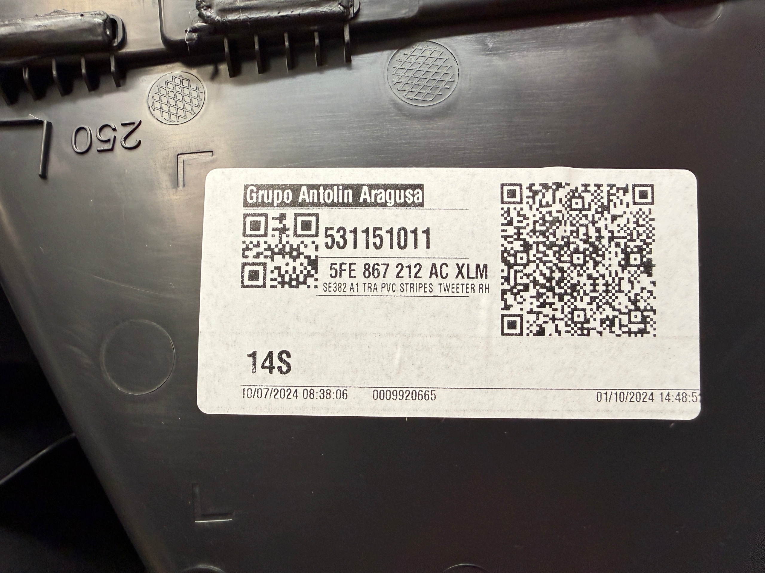CUPRA LEON IV 5FE KOMBI side door right rear part